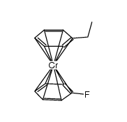 fluorobenzene(ethylbenzene)chromium结构式