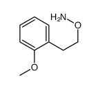 O-[2-(2-methoxyphenyl)ethyl]hydroxylamine结构式