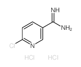 6-Chloronicotinimidamide dihydrochloride结构式