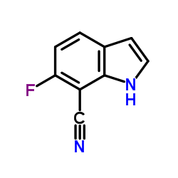 6-Fluoro-1H-indole-7-carbonitrile picture