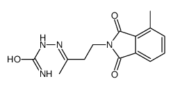 1-N-3-methylphthalimidobutan-3-semicarbazone Structure