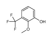 2-methoxy-3-(trifluoromethyl)phenol Structure