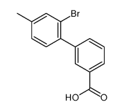 2’-溴-4’-甲基联苯-3-羧酸图片