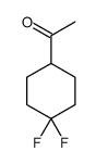 Ethanone, 1-(4,4-difluorocyclohexyl)- (9CI) structure