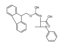 FMOC-(2R,3S)-2-AMINO-3-(PHENYLTHIO)BUTANOIC ACID structure