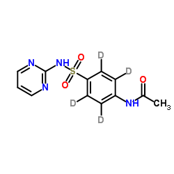 N-Acetyl sulfadiazine-d4图片