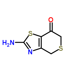 2-Amino-4H-thiopyrano[3,4-d][1,3]thiazol-7(6H)-one结构式