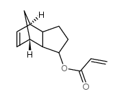2-丙烯酸-六氢化-4,7-亚甲基-1H-茚基酯结构式