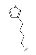 3-(4-bromobutyl)thiophene Structure