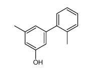 3-methyl-5-(2-methylphenyl)phenol结构式