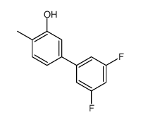 5-(3,5-difluorophenyl)-2-methylphenol结构式