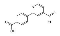 2-(4-carboxyphenyl)pyridine-4-carboxylic acid结构式