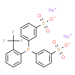 Bis(3-sulfonatophenyl)(2-trifluoromethylphenyl)phosphine, disodium dihydrate, Min. 97 o-DANPHOS Structure