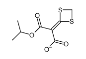 2-(1,3-dithietan-2-ylidene)-3-oxo-3-propan-2-yloxypropanoate结构式