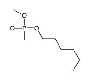 Hexyl methyl methylphosphonate structure