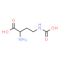 Butanoic acid, 2-amino-4-(carboxyamino)- (9CI)结构式