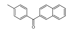 (4-methylphenyl)-naphthalen-2-ylmethanone结构式