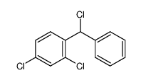 2,4-dichloro-benzhydryl chloride Structure