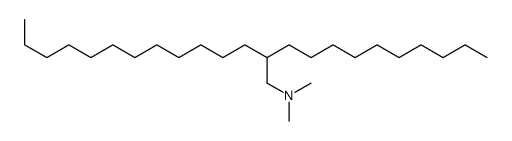 2-decyl-N,N-dimethyltetradecan-1-amine Structure