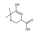 (3S)-6,6-二甲基-5-氧代硫代吗啉-3-羧酸结构式