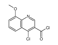 4-CHLORO-8-METHOXYQUINOLINE-3-CARBONYL CHLORIDE picture