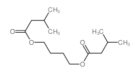 4-(3-methylbutanoyloxy)butyl 3-methylbutanoate结构式