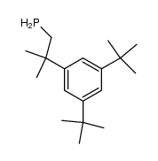 2-(3,5-di-t-butylphenyl)-2-methylpropylphosphine Structure