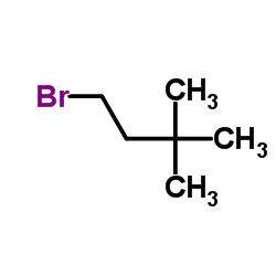 3,3-二甲基-1-溴丁烷结构式