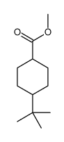 4β-tert-Butylcyclohexane-1α-carboxylic acid methyl ester结构式