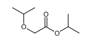 Isopropoxyacetic acid isopropyl ester结构式