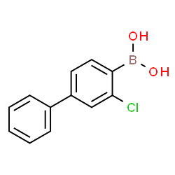 (4'-chloro-[1,1'-biphenyl]-2-yl)boronic acid结构式