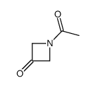 1-乙酰基氮杂啶-3-酮结构式