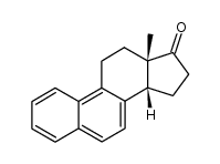 (+/-)-13-methyl-(13r,14c)-11,12,13,14,15,16-hexahydro-cyclopenta[a]phenanthren-17-one结构式