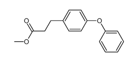 methyl 3-(4-phenoxyphenyl)propanoate Structure