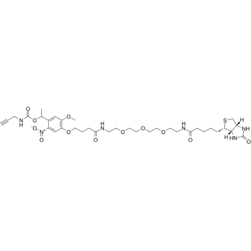 PC Biotin-PEG3-alkyne结构式