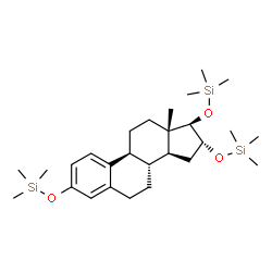 3,16α,17β-Tris(trimethylsiloxy)-1,3,5(10)-estratriene结构式