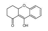 9-hydroxy-2,3,4,4a-tetrahydroxanthen-1-one Structure