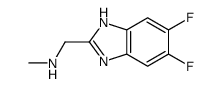 (9ci)-5,6-二氟-n-甲基-1H-苯并咪唑-2-甲胺结构式