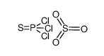 phosphorothioyl trichloride compound with sulfur trioxide (1:1)结构式