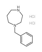 1-benzyl-1,4-diazepane,dihydrochloride Structure