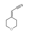 (四氢吡喃-4-亚基)乙腈结构式