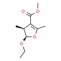 3-Furancarboxylicacid,5-ethoxy-4,5-dihydro-2,4-dimethyl-,methylester,cis-(9CI)结构式