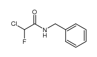 (RS)-N-benzyl-2-chloro-2-fluoroethanamide Structure
