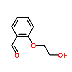 2-(2-hydroxyethoxy)benzaldehyde Structure