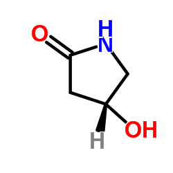 (R)-(+)-4-Hydroxy-2-pyrrolidinone structure