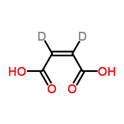 (2Z)-(2H2)-2-Butenedioic acid结构式