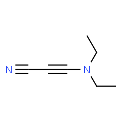 2-Propynenitrile,3-(diethylamino)-(9CI) structure