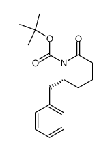 (R)-1-[(tert-butoxy)carbonyl]-6-benzyl-piperidin-2-one Structure