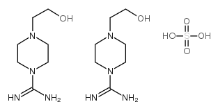 4-(2-HYDROXYETHYL)-PIPERAZINE-1-CARBOXAMIDINE HEMISULFATE picture