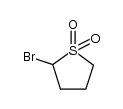 2-bromo-tetrahydro-thiophene-1,1-dioxide Structure